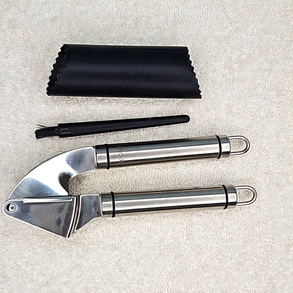 X-Chef Stainless Steel Garlic Press